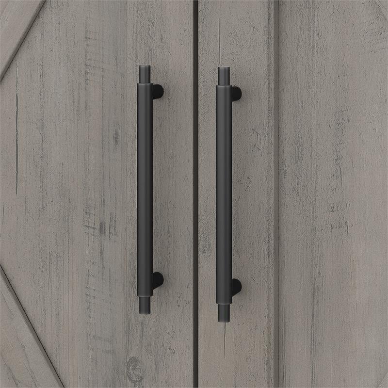 Pemberly Row 32W Wall Mounted Bathroom Vanity Cabinet in Driftwood Gray