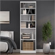 Pemberly Row 25W Freestanding Closet Organizer With 6 Shelves in White