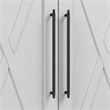 Pemberly Row 25W Adjustable Shelves Closet Organizer With Drawer & Doors