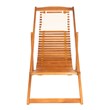 Pemberly Row Set of 2 Eucalyptus Wood Relax Chairs with Pillow in Natural/Beige