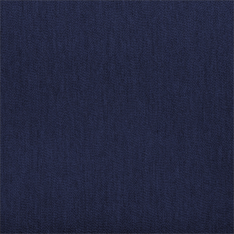 Pemberly Row Eucalyptus Wood Outdoor Armchair in Natural / Navy