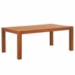 Pemberly Row Acacia Wood and Polyester Living Set in Natural / Taupe