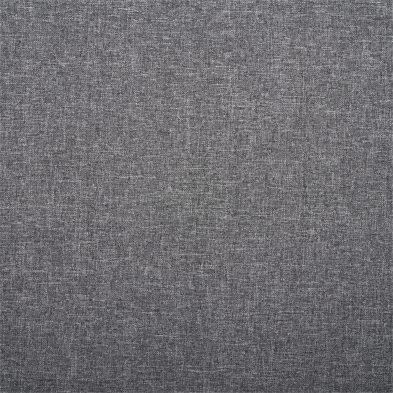 Pemberly Row Steel and Polyester Outdoor Living Set in Black/Gray