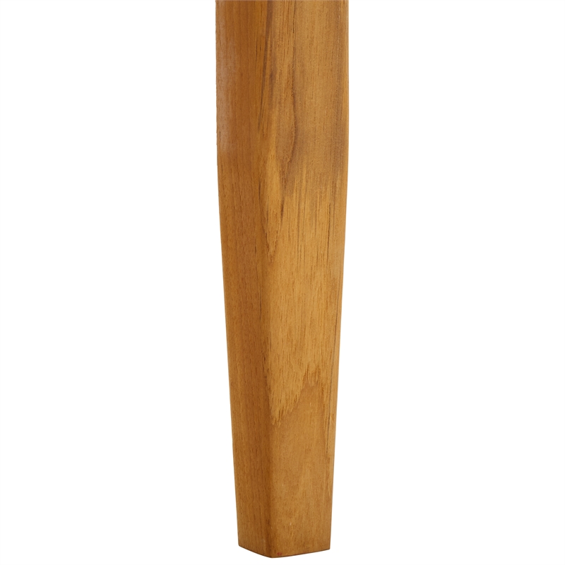 Pemberly Row Brazilian Teak Wood Patio Coffee Table in Natural