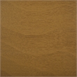 Pemberly Row Pine Wood 2 Drawer Desk with Organized Storage in Brown