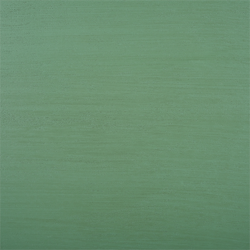 Pemberly Row Pine Wood 2 Drawer Desk with Storage in Sage Green