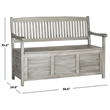 Pemberly Row Storage Bench with Functional Seating and Organization