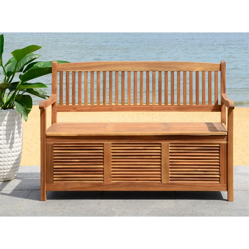 Pemberly Row Storage Bench with Built-In Organization and Seating