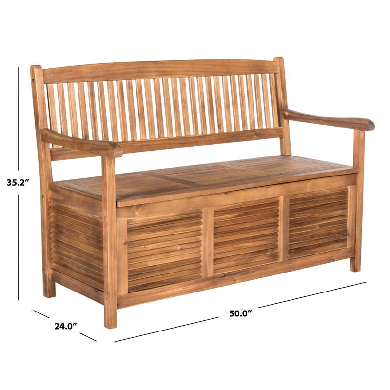 Pemberly Row Storage Bench with Built-In Organization and Seating