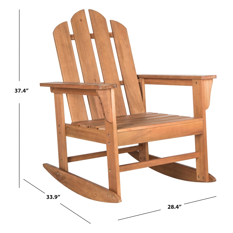 Pemberly Row Rocking Chair with Comfortable Everyday Seating Design