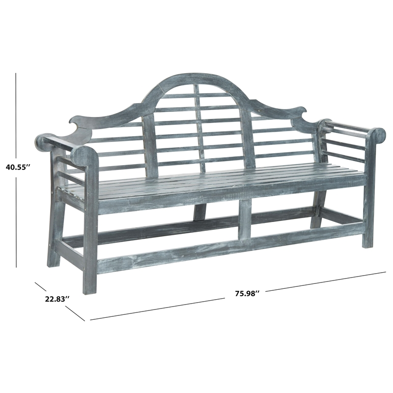 Pemberly Row Decorative Accent Bench with Everyday Comfort and Style