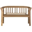 Pemberly Row 2 Seat Bench with Functional Seating for Indoor Spaces