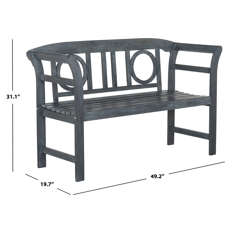 Pemberly Row 2 Seat Bench with Everyday Comfort for Any Interior Space