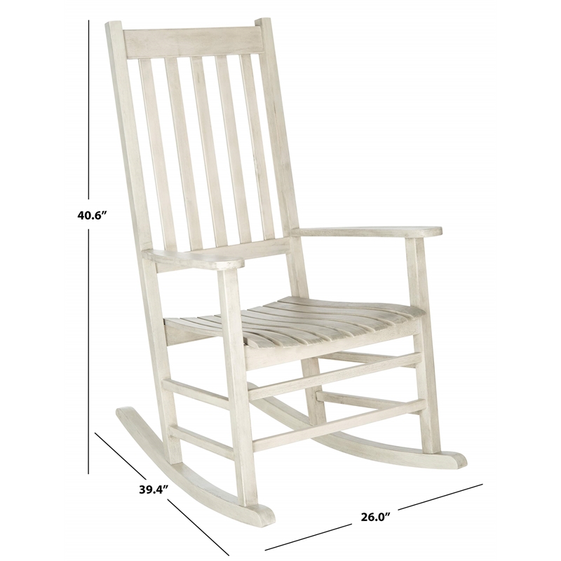 Pemberly Row Rocking Chair with Relaxing Everyday Seating for Any Room