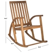 Pemberly Row Rocking Chair with Classic Design for Comfortable Living