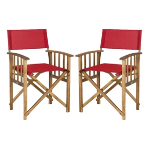 Pemberly Row Director Chair with Folding Design for Indoor/Outdoor Use