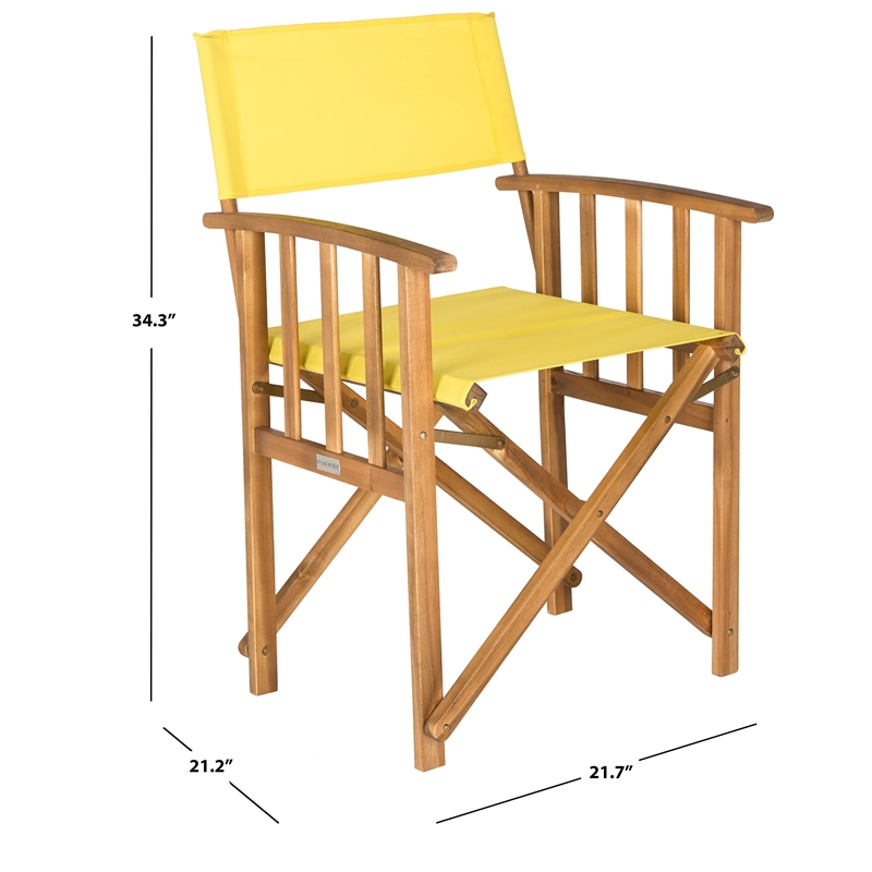 Pemberly Row Director Chair with Portable Comfort and Versatile Design