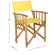 Pemberly Row Director Chair with Portable Comfort and Versatile Design