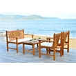 Pemberly Row 4 Piece Outdoor Seating Set for Patio and Deck Relaxation