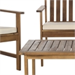 Pemberly Row 4 Piece Outdoor Seating Set for Patio and Deck Relaxation