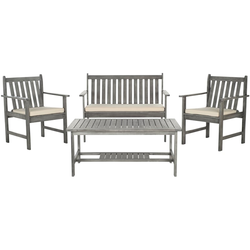 Pemberly Row 4 Piece Outdoor Furniture Set for Everyday Patio Comfort