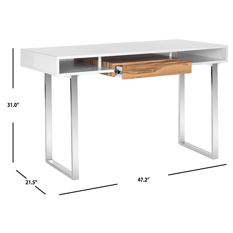 Pemberly Row Computer Desk with Workspace for Home Office and Study