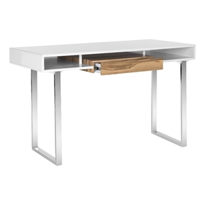 Pemberly Row Computer Desk with Workspace for Home Office and Study