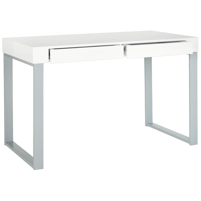 Pemberly Row Desk with Everyday Style for Home Office and Workspace