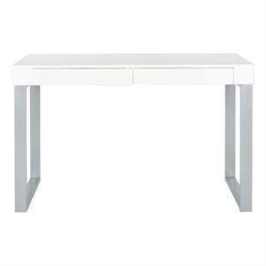 Pemberly Row Desk with Everyday Style for Home Office and Workspace