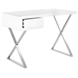 Pemberly Row Desk with Versatile Design for Study and Home Office Use