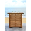Pemberly Row Bar Table with Elevated Height for Indoor/Outdoor Use