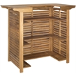 Pemberly Row Bar Table with Elevated Height for Indoor/Outdoor Use