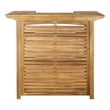 Pemberly Row Bar Table with Elevated Height for Indoor/Outdoor Use