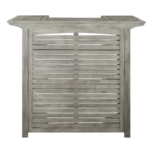 Pemberly Row Bar Table with Casual Entertaining Style for Any Space