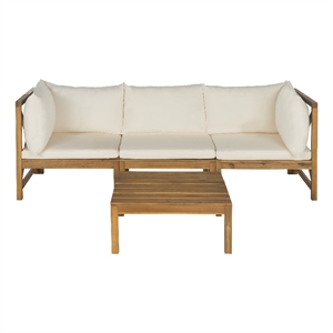 Pemberly Row Outdoor Sectional with Modular Seating for Patio Living