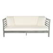 Pemberly Row Outdoor Day Bed with Comfortable Lounging for Patio Use