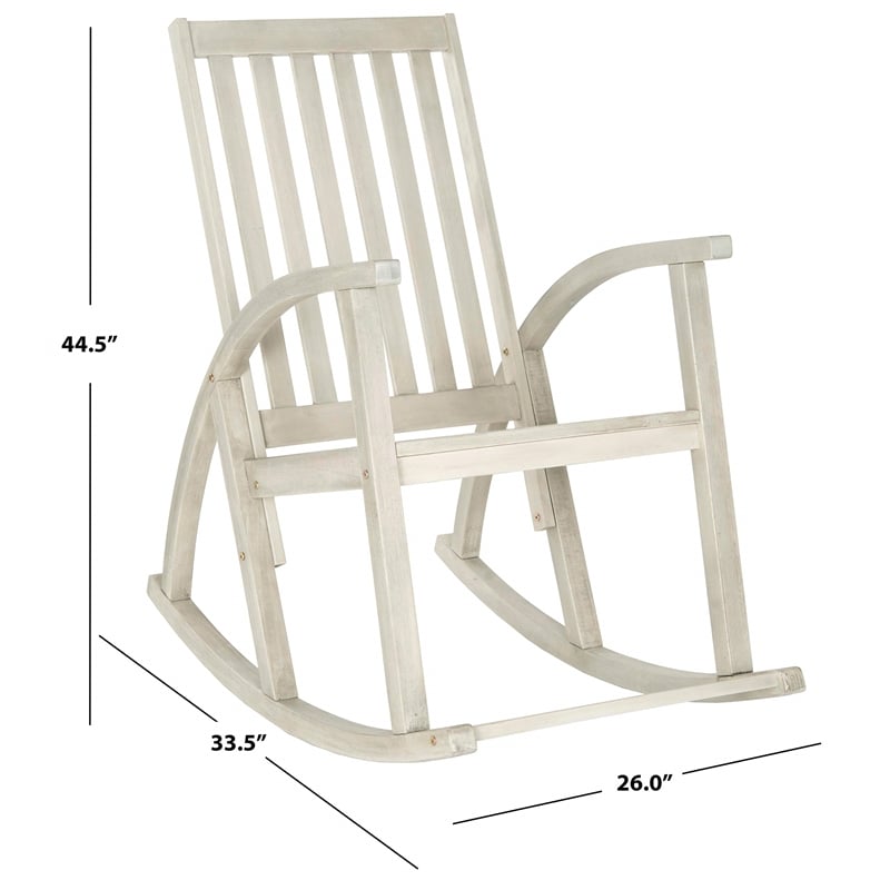 Pemberly Row Rocking Chair with Comfortable Everyday Rocking Motion