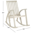 Pemberly Row Rocking Chair with Comfortable Everyday Rocking Motion