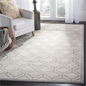 Pemberly Row 5' x 8' Area Rug in Ivory/Light Gray for Any Room