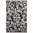 Pemberly Row 5' x 8' Area Rug in Anthracite/Light Gray for Comfort