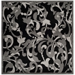 Pemberly Row 7' x 7' Square Area Rug in Anthracite/Light Gray
