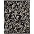 Pemberly Row 8' x 10' Area Rug in Anthracite/Light Gray for Rooms