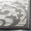 Pemberly Row 6' x 9' Area Rug in Ivory Gray for Living Room or Bedroom