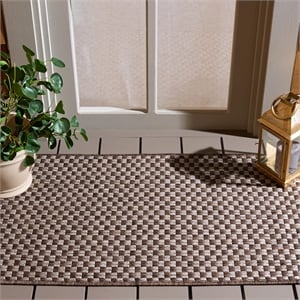 Pemberly Row 2' x 3'-7&quot Area Rug in Light Brown Light Gray for Entryway