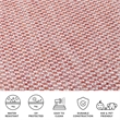 Pemberly Row 9' x 12' Area Rug in Rust Light Gray for Living or Dining Room