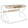Pemberly Row Contemporary Computer Desk for Home Office or Study Space