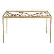 Pemberly Row Butterfly Desk for Home Office with Decorative Appeal