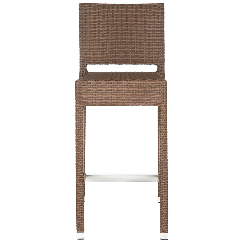 Pemberly Row Indoor-Outdoor Barstool for Deck or Counter Seating
