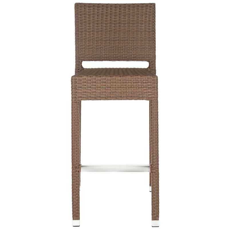 Pemberly Row Indoor-Outdoor Barstool for Deck or Counter Seating