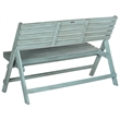 Pemberly Row Folding Bench for Indoor or Outdoor Everyday Seating